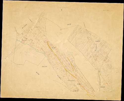 Longera nel Litorale territorio di Trieste : distretto steorale di Trieste : litografato nell'i.r. Istituto litografico del Catasto secondo lo stato dell'anno 1902, misurato nell'anno 1922 [i. e. 1822]
