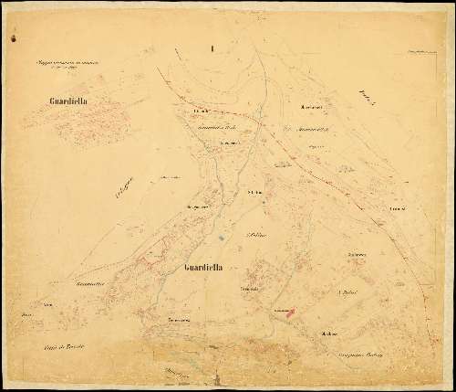 Gropada nel Litorale Territorio di Trieste :  distretto steorale di Trieste : litografato nell'i.r. Istituto litografico del Catasto secondo lo stato dell'anno 1892