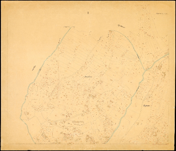 Rojano nel Litorale Territorio di Trieste : distretto steorale di Trieste : litografato nell'i.r. Istituto litografico del Catasto secondo lo stato dell'anno 1902, misurato nell'anno 1860